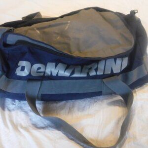 Demarini Blue Baseball Equipment Duffle Shoulder Bag Pre Owned